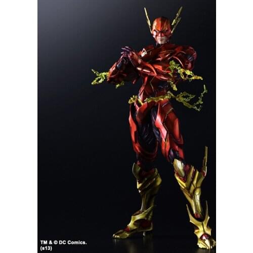 Play Arts the Flash DC Super Hero 25cm Model Action Figure Toys