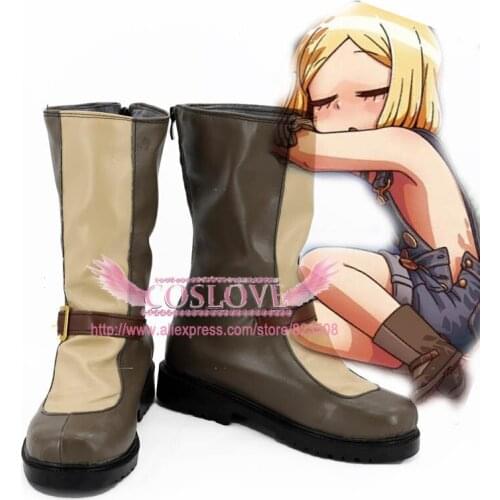 FGO Fate Grand Order Paul Bunyan Brown Cosplay Shoes Boots CosplayLove For Halloween Christmas Party