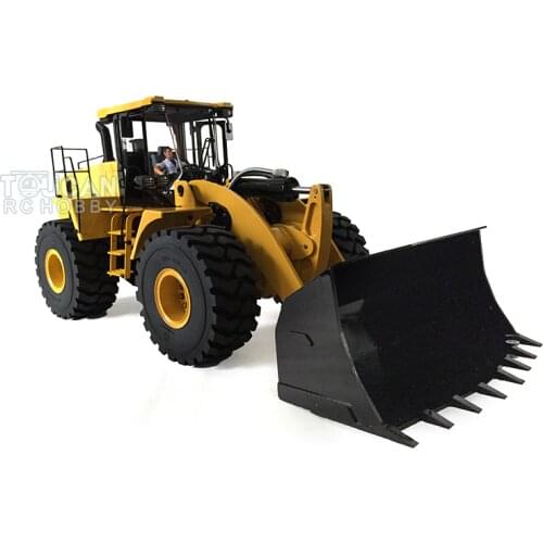 1/14 Scale Metal Hydraulic RC Loader Model With ESC Motor Radio Lights Sound System TH18403-SMT5