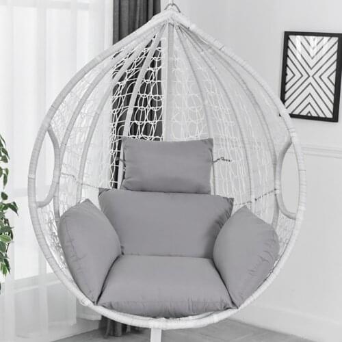 Swing Hanging Basket Seat Cushion Outdoor Balcony Garden Back Decor Cushion Rocking Chair Seat Pad No Swing Chair