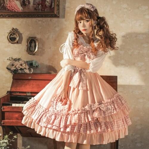 Sweetheart ~ Sweet Princess Lolita JSK Dress Midi Party Dress by Yomi