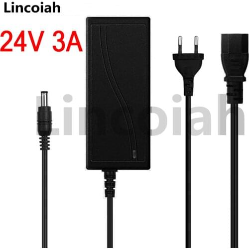 New 24V 3A 72W Power Supply 24V3A for T12 941/942/946/943 MINI solder and MINI TS100/SH72 soldering station Power adapter EU/US