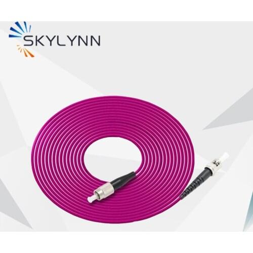 20 Pcs 0.5/1/2/3/5 Meter Length FC/UPC-FC/UPC Duplex 2.0mm Multi Mode OM4 Fiber Optic Patch Cord Jumper Cable For Data Center