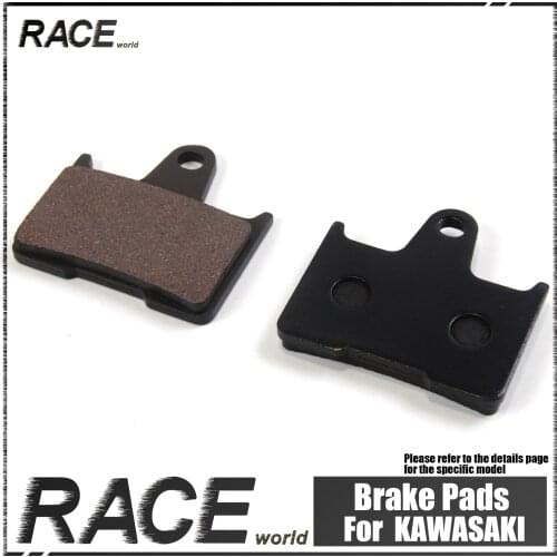 Motorcycles Front / Rear Brake Pads For KAWASAKI ZX-7RR 1996 - 1999 GTR 1400 2008 - 2016 ZZR 1400 2006 - 2007