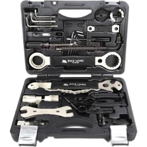 22 pcs/set YC-721 Bicycle Repair Tool mountain bike Professional Tool Kit Repair Spoke Wrench Freewheel Pedal Wrench 1pc