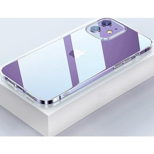 Ultra Thin Clear Phone Case For iPhone 11 12 13 Case Silicone Soft Back Cover For iPhone 11 12 Pro XS Max X 8 7 Plus SE XR Case