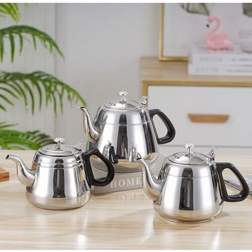 Thickened Stainless Steel Teapot Hotel Home Kettle Drinkware