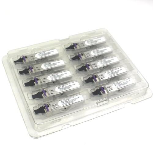 1.25G SC BiDi SFP Module 1310nm/1550nm 3KM 5KM 20KM 40KM 60KM 80KM 120KM WDM switch Transceiver module with DDM For Mikrotik