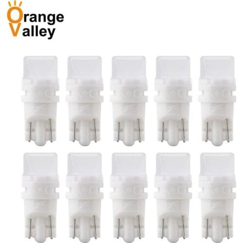 10pcs Car T10 SMD 194 168 W5W 3 LED Light Bulb White Amber Red Green License Plate Lamp Width Lights 3 LEDs DC 12V