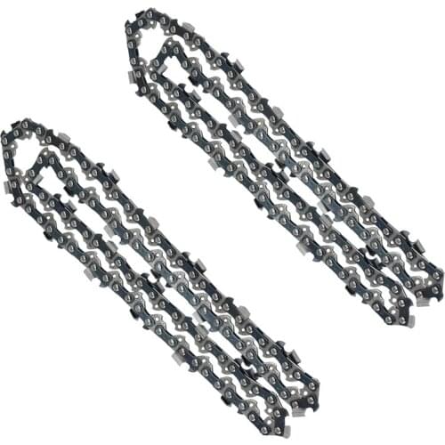 2Pcs/Set 14 Inch Chainsaw Saw Chain Drive Link Pitch 52 Link 3/8LP 050 Gauge Chainsaw Blade for Husqvarna Garden Tools