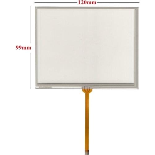 5pcs/lot new 5.6 inch resistive touch screen four-wire industrial control machine hand writing board touchpad 120*99 126*100 mm