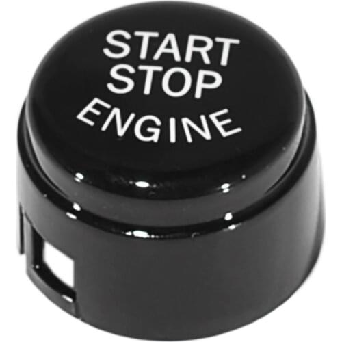 Car Start Stop Engine Button Switch Replace Cover Key Accessories For BMW 5 6 7 F01 F02 F10 F11 F12 2009-2013 61319153832