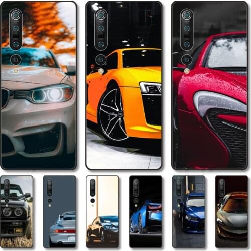 Locomotive lovers car Phone Case For Xiaomi MI 11 10 9 5g Lite Ultra Pro Note S Black Shell Cover