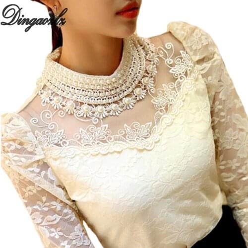 Dingaozlz Blouses With Sleeves