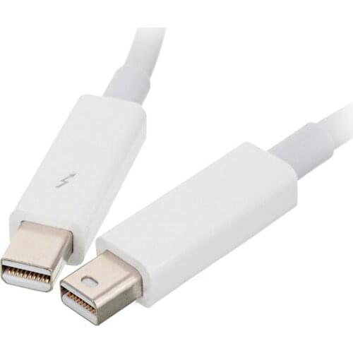 Jimier 2m Thunderbolt Port to Thunderbolt Male to Male Video Data Cable for MacBook 2013 2014 2015