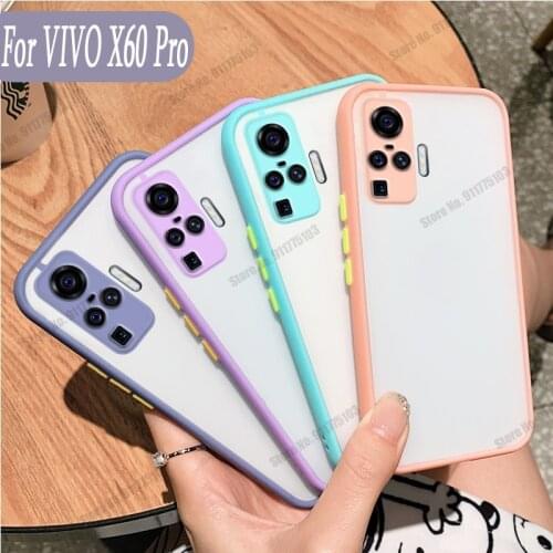 Soft Silicone Shockproof Phone Case For Vivo X60 Pro Plus X50 X30 Pro IQOO NEO 3 U3 Z1 7 X27 Y70S Y31S Camera Protection Cover