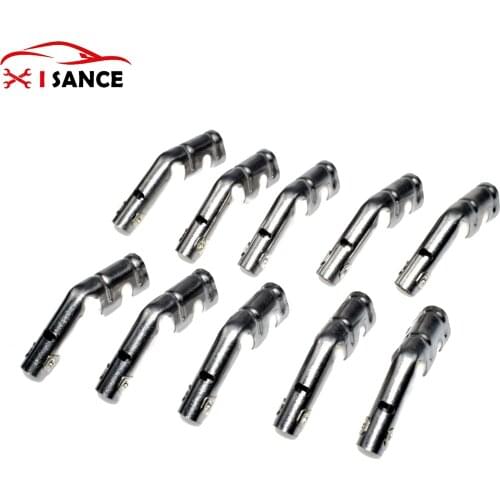 New 10 PCS Spark Plug Wire Terminals Ends Connector Dual Band