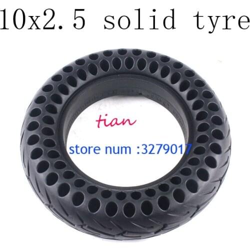 Good Quality 10 Inch Solid Tyre10x2.50Tire Fits Electric Scooter Balance Drive Bicycle Tyre 10x2.5Inflatable Tyre and Inner Tube