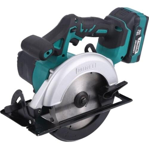 Lithium battery circular saw portable 6-inch woodworking household multi-function disc cutter cordless electric saw