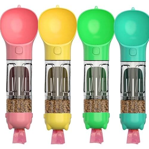 Pet Feeder Pet Dog Water Bottle dog bowl For Small Large Dogs Puppy Cat Drinking Outdoor Pet Water Dispenser Feeder Accessories