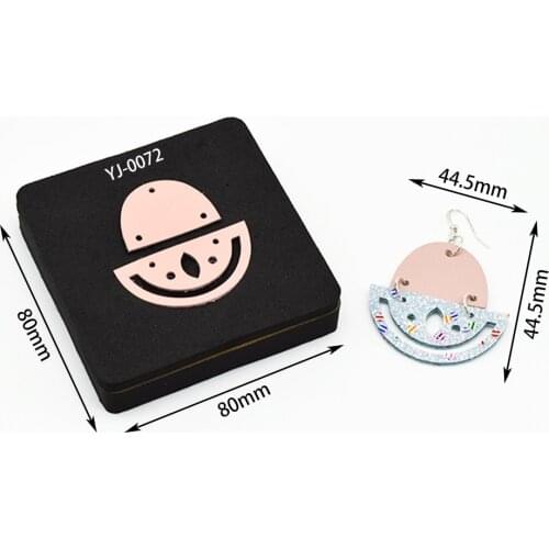 Earring Cutting Dies Diy Craft Leather Mold Scrapbooking Suitable For Common Big Shot And Sizzix Machines