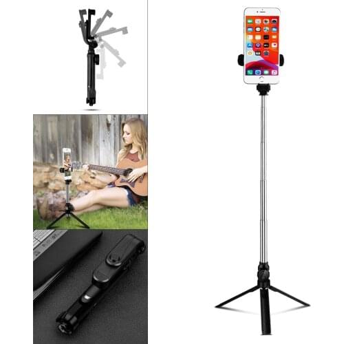 Selfie Stick XT10 Horizontal Shoot and Vertical Shoot Scalable Selfie Stick for Smartphone Android IOS Fit for Live / Video