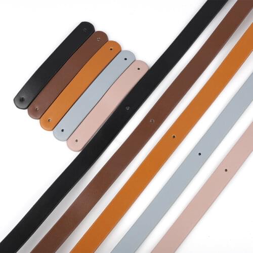 DIY Replacement Bag Strap Handles PU Leather Fashion Handle Handbag Shoulder Belt for Women Woven Bag Accessories
