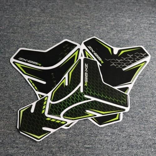 For Kawasaki NINJA ZX250R ZX 250R Motorcycle 3D Reflective Fuel Tank Sticker Cover Pad Motorcycle Decorative Decal