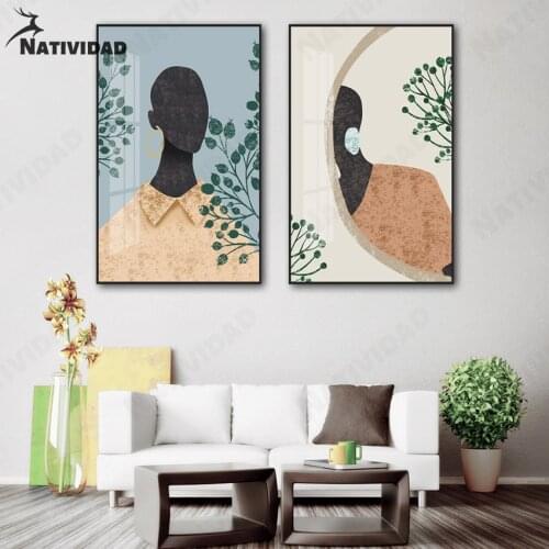 Southeast Asia Modern Abstract Art Poster Art Wall Picture Characters Canvas Painting Decor Accesories for Home Wall Poster Art