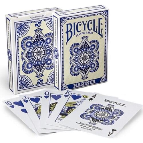 1 Deck Bicycle Mariner Red Or Blue Standard Poker Playing Cards New Deck Magic Props Magic Tricks for Professional Magician