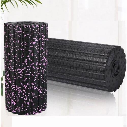 2019 Fitness Yoga Electric Column Vibration Massage Yoga Foam Roller Pilates Block Adjustable Massager Relieve Muscle Fatigue