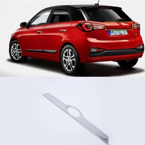 ABS Chrome Exterior car-styling accessories rear bar cover For HYUNDAI I20 high quality