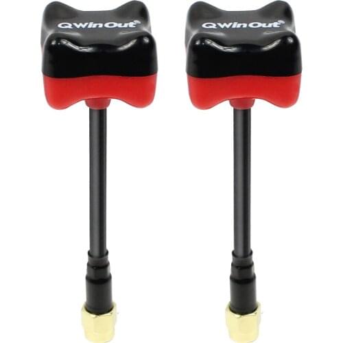 2PCS JMT 5.8GHz Circular Polarized Triumph FPV Antenna SMA RP-SMA 85mm Transmitter Mushroom Antenna for FPV RC Quadcopter