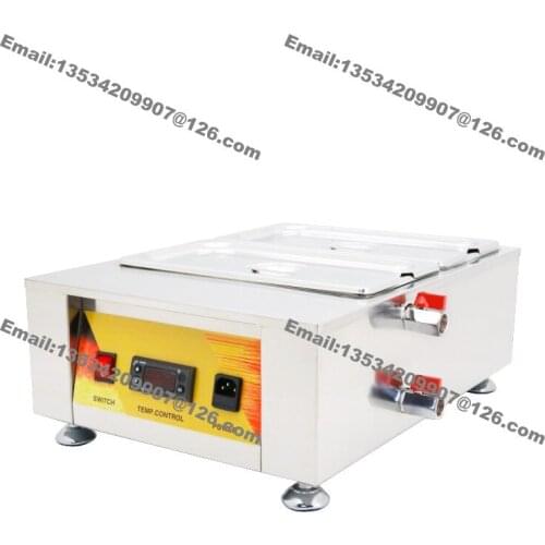 Free Shipping 2-Pot Heavy Duty 110v 220v Electric Chocolate Melting Machine Choco Tempering Machine