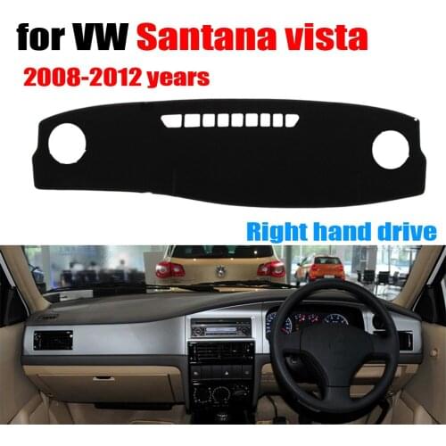 Car dashboard covers for VOLKSWAGEN VW Santana Vista 2008-2012 Right hand drive dashmat pad dash cover dashboard accessories