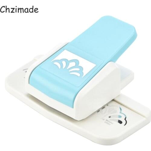 Chzimade Flower Pattern Embossing Machine Scrapbooking Edge Embossers DIY Handmade Paper Crafts