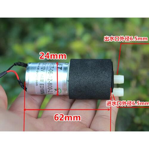 DC 12V Large Flow Micro 370 Motor Diaphragm Self-Priming Pump Suction Water Pump