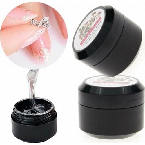 GLue Gel Nail Art Rhinestones Glue Jewelry Charms Super Sticky Adhesives 8ML UV Nails Glue Decor Gems Glitter Rhinestones Sticky
