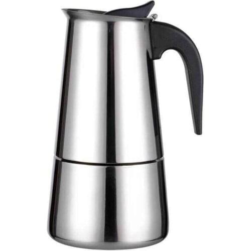 French Press Coffee Makers 4/6 Cups 304 Stainless Steel Coffee Moka Pot Maker Machine Stove Top Geyser Coffee Machine