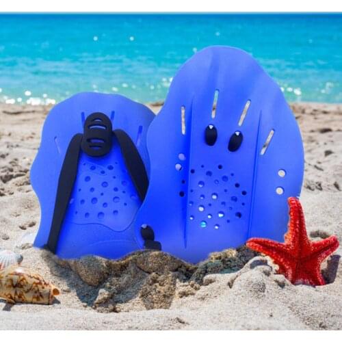 Contour Swim Paddles Hand Swim Training Hand Paddles With Adjustable Straps Swimming Hand Paddles