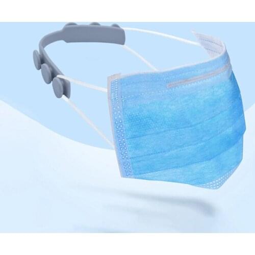 Adjustable Ear Hook Soft Plastic Buckle Hooks Headwear Ear Protector Comfortable Flexible Mask Hook Reducing Ear Pain Headband