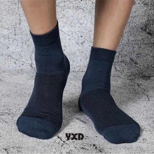 5 pairs/Mens Socks Man Cotton High Quality Casual Breathable Short Socks Men White Socks For Men Set Mesh Sports Socks Wicking