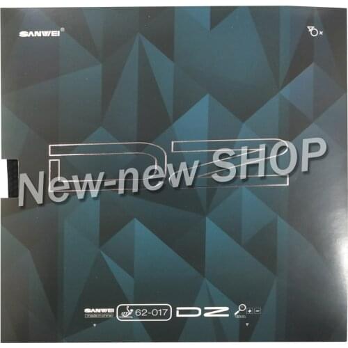 2019 New SANWEI DZ Pips-long (DIZZY, Tenacious Pips, ITTF Approved) Table Tennis Rubber Pimples Long Topsheet OX without Sponge