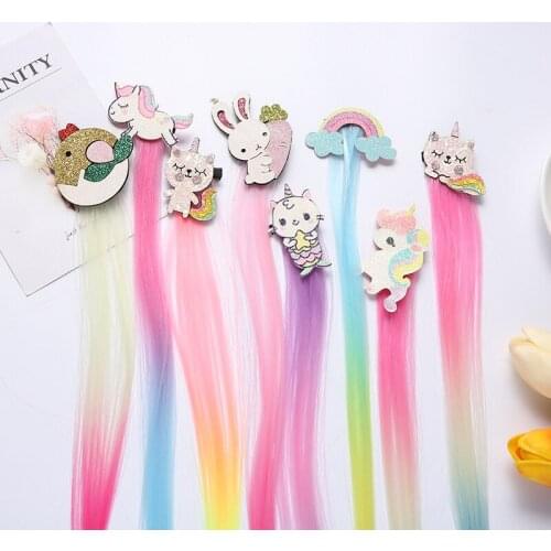 New Cute Girls Hairpin Braides Hair Accessories Wig Ponytail Hair Ring Kids Twist Braid Rope Hair Braider Dirty Braid Hip Hop