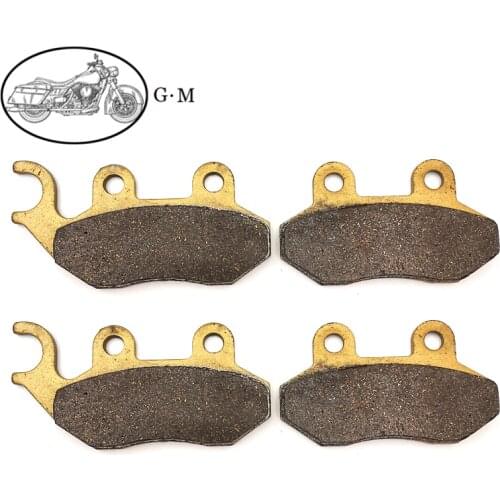 Motorcycle Front / Rear Brake Pads Sets For SYM Fiddle III 200i 2014-2015 City Com 300 i 2008-2014 City Com S 300 I CBS 2015