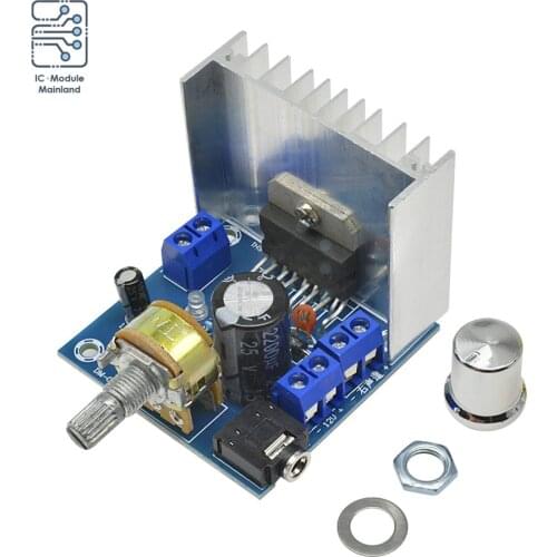 Amplifier Board TDA7297 Version B Stereo Audio Dual Channel Amplificateur DC 9-15V 15W x 2 Volume Digital Power Amplifier