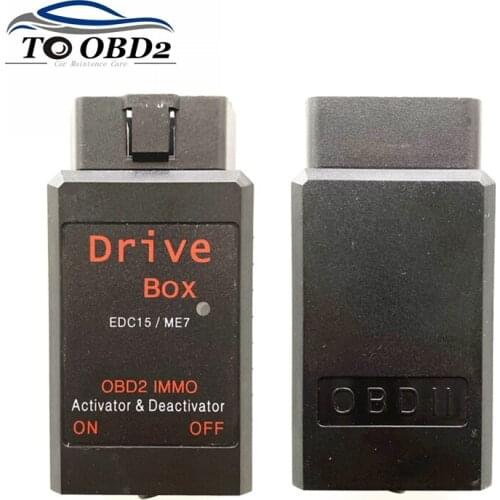 Plug and play Drive Box OBD2 IMMO Deactivator Activator Emulator Drive-Box for EDC15/ME7 for Diesel/Petrol Engines Truck scanner