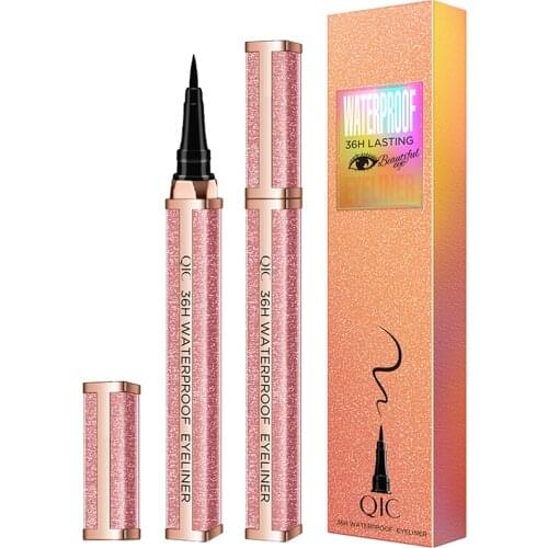 5/10 Pcs Starry Sky Eyeliner Pencil Magic Self-adhesive Magnetic-free Eyeliner Pen Glue-free for False Eyelashes Waterproof