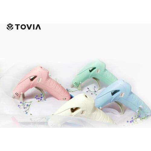 Cordless Mini Electric Hot Melt Glue Gun Kit 7mm Hot Melt Adhesive Glue Stick Silicone Gun Set Battery Wireless Thermo Glue Gun