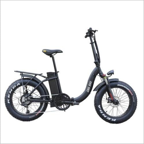 Folding Electric Bicycle 20 Inch Fat/Snow OFF ROAD Tire Mountain BIKE Lithium Battery 48V10AH